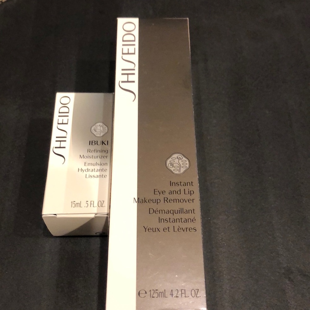 Shiseido eye and lip make up remover